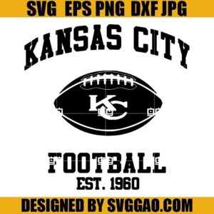 Kansas City Football SVG, KC Baseball SVG