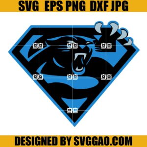 Super Carolina Panthers Logo SVG, Keep Pounding SVG