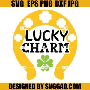 Lucky Charm SVG, Shamrock SVG, St Patrick Day SVG