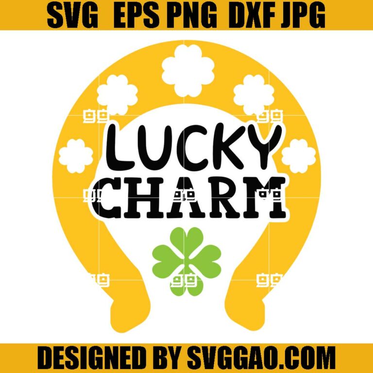 Lucky Charm SVG, Shamrock SVG, St Patrick Day SVG – SVGGAO