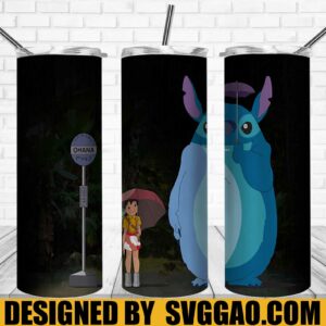 Stitch And Lilo Tumbler Wrap, Disney 20oz Skinny Tumbler Designs, Sublimation Designs PNG