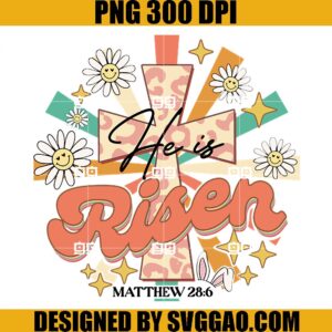 He Is Risen Matthew PNG, Jesus Easter PNG, Cross Easter PNG