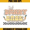 Bunny Babe PNG, Easter Day PNG, Groovy Easter PNG