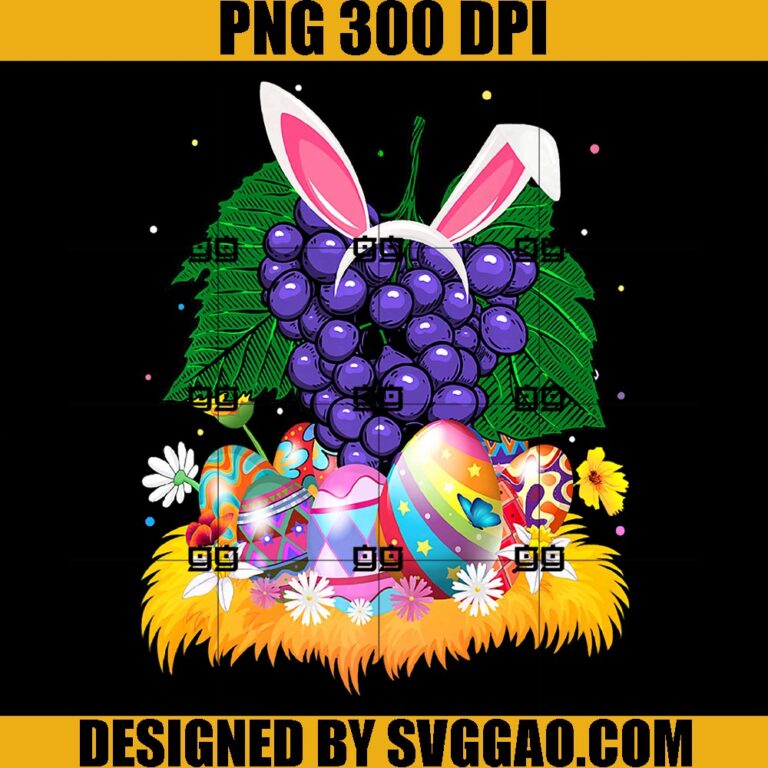 Grapes Fruit Easter PNG, Egg Grapes Easter PNG, Happy Easter PNG