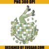 Retro Howdy Go Lucky PNG, St Patricks Day PNG, Disco Ball Lu PNG