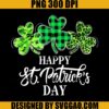 Plaid Buffalo Shamrock PNG, Leopard St Patrick Day PNG