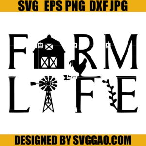Farm Life SVG, Farm Scene SVG, Farm SVG