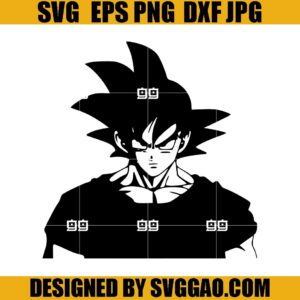 Gotenks Drangon Ball SVG, Goku Dragon Ball Z SVG, Super Saiyan SVG