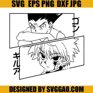 Anime Character SVG, Anime Friends SVG, Anime SVG