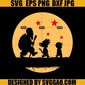 Goku Dragon Ball SVG, Dragon Ball Anime SVG,Anime Cartoon SVG