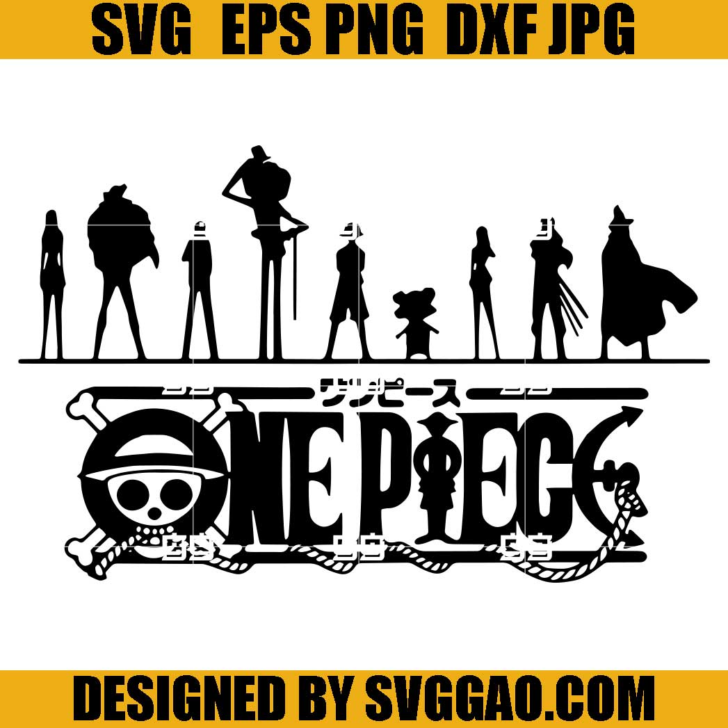 One Piece Crew Silhouette At Christine Scheerer Blog