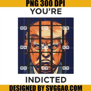 Trump Indictment PNG, Anti-Trump Political Apparel PNG, Donald Trump 2024 Prison PNG
