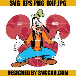 Goofy And Mickey SVG, Mickey Head SVG, Disney SVG
