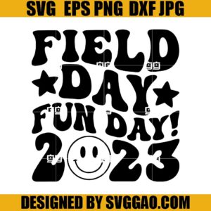 Field Day Fun Day SVG, Field Day SVG, Retro School Game Day SVG