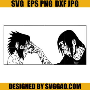 Sasuke x Itachi SVG, Love Anime SVG, Sasuke SVG
