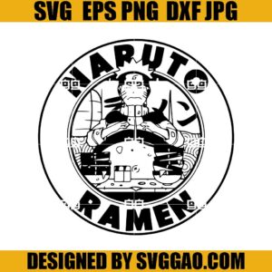 Naruto Ramen SVG, Manga Naruto SVG, Ramen Ichiraku SVG