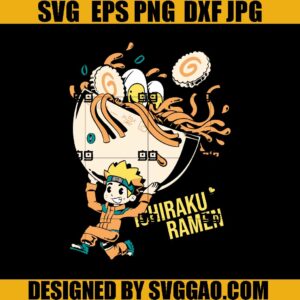 Naruto Ramen SVG, Naruto Eating Ramen SVG, Ichiraku Ramen SVG