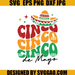 Cinco De Mayo SVG, Mexican Hat SVG, Nacho SVG