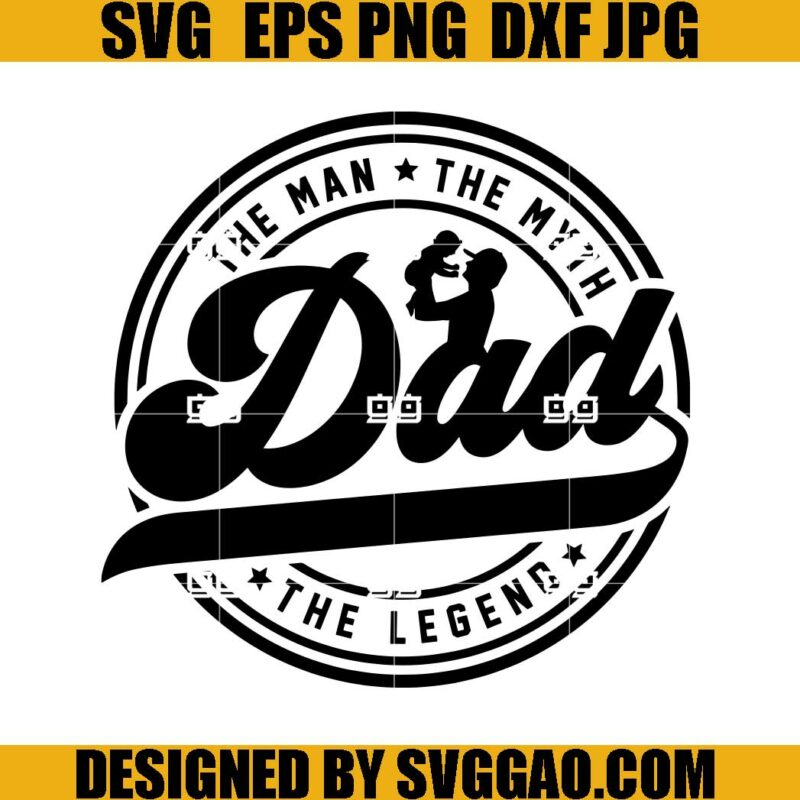 The Cool Dad SVG, Fathers Day SVG, Love Dad SVG – SVGGAO