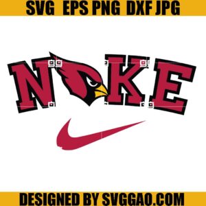 Arizona Cardinals Swoosh SVG, NFL Team SVG, Nike Cardinals SVG