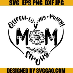 Mom Strong SVG, Mother Day SVG, Love Mom SVG