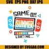 Game On Summer SVG, Hello Summer SVG, Summer Video Game SVG