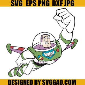 Buzz Lightyear Toy Story SVG, Disney Buzz Lightyear SVG