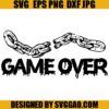 Game Over SVG, Gamer SVG, Gaming SVG