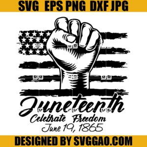 Juneteenth Celebrate Freedom SVG, Juneteenth 1856 SVG, Black Womens Juneteenth SVG