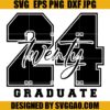 Twenty 24 Graduate SVG, Senior 2024 SVG, 2024 Graduate SVG
