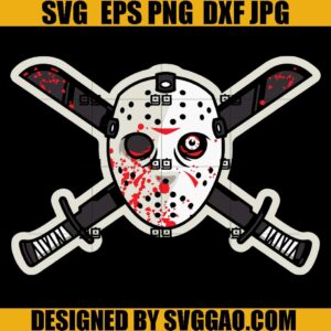 Jason Mask SVG, Hockey SVG, Horror SVG