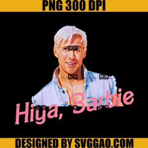 Hiya, Barbie PNG, Barbie Pink PNG, Barbie Movie PNG