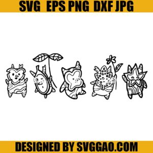 Legend of Zelda Koroks SVG, Korok Arboretum SVG, Totk Tee SVG