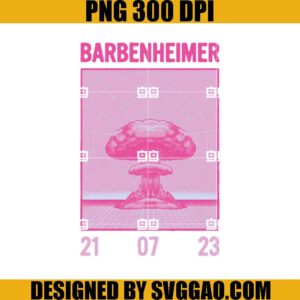 Barbenheimer Only In Theaters 7 21 23 PNG, Barbie Oppenheimer Movie PNG