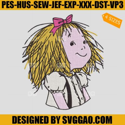 Me, Eloise Embroidery Design, Cartoon Embroidery File – SVGGAO