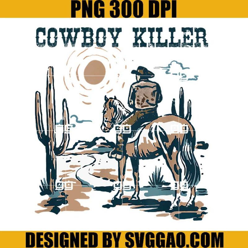 Cowboy Killers PNG, Horseback Country Music PNG, Cowboy PNG