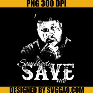 Somebody Save Me PNG, Jelly Roll  PNG