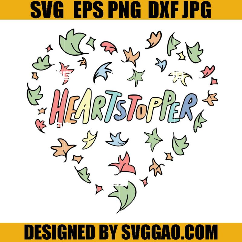 Heartstopper Leaves SVG, Heartstopper SVG