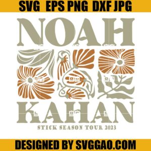 Noah Kahan Stick Season 2023 Tour SVG, Noah Kahan Folk Pop Music SVG, Country Music SVG