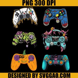 Skeleton Zombie Gaming Controllers PNG, Halloween Gamer PNG, Horror Game PNG