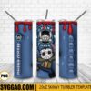 Jason Voorhees Stitch 3D Puff 20oz Tumbler Wrap PNG Ohana Stitch Tumbler Template PNG 2