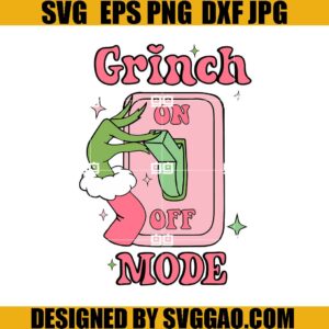 Grich Hand SVG, Grin Mode On SVG, Movie Christmas SVG