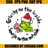 Grinchy On The Inside Bougie On The Outside SVG, Mean Green Guy SVG, The Grinch SVG