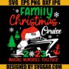 Family Christmas Cruise 2023 SVG, Christmas Cruise Trip 2023 SVG, Family Cruise Squad SVG