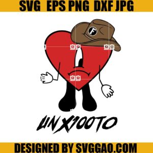 Un x100To SVG, Bad Bunny SVG, Bad Bunny Un x100to SVG
