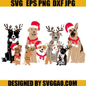 Christmas Dog SVG, Dog Owner Christmas SVG, Dog Christmas SVG