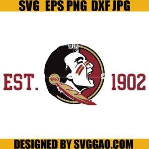 Florida State Seminoles SVG, Seminoles Football SVG