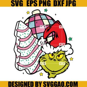 Retro Grinch And Friends Christmas SVG, Retro Grinchmas SVG