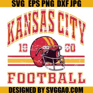 Kansas City Football 1960 SVG, Kansas City Football SVG