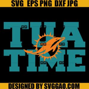 Tua Time SVG, Tua Tagovailoa SVG, Miami Football SVG